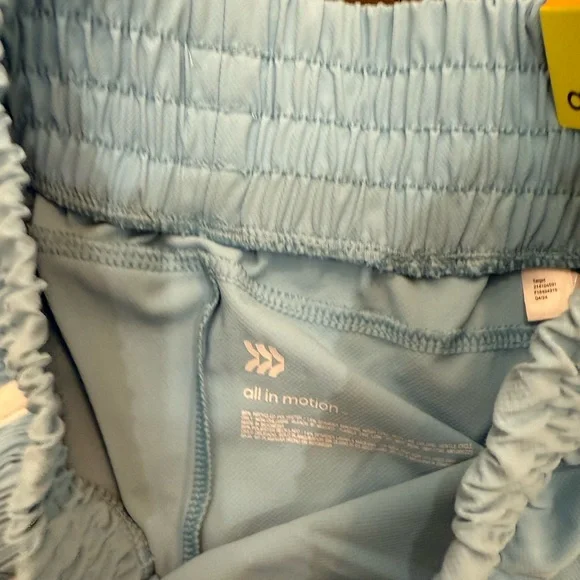 NWT All in Motion Light Blue Athletic Shorts - Picture 3 of 3